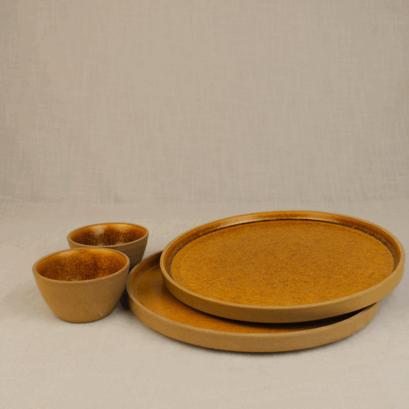 Desert Bloom Dinner Set of 4