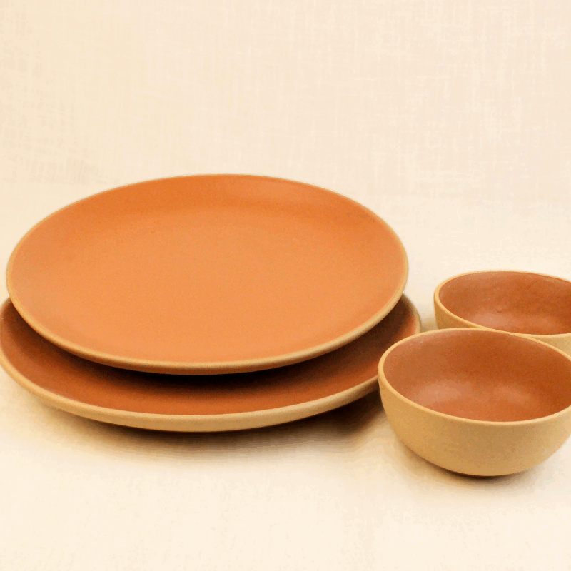 Sienna Clay Dinner Set of 4