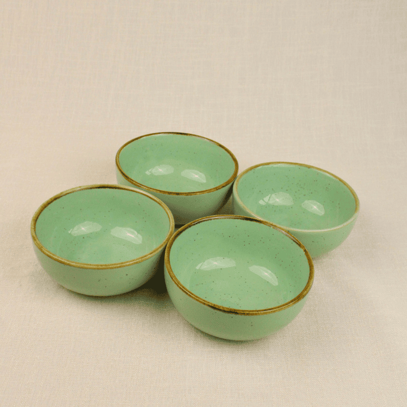 Sage Bloom Bowl Set of 4
