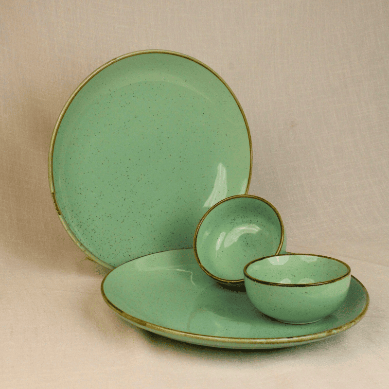 Sage Bloom Dinner Set of 4