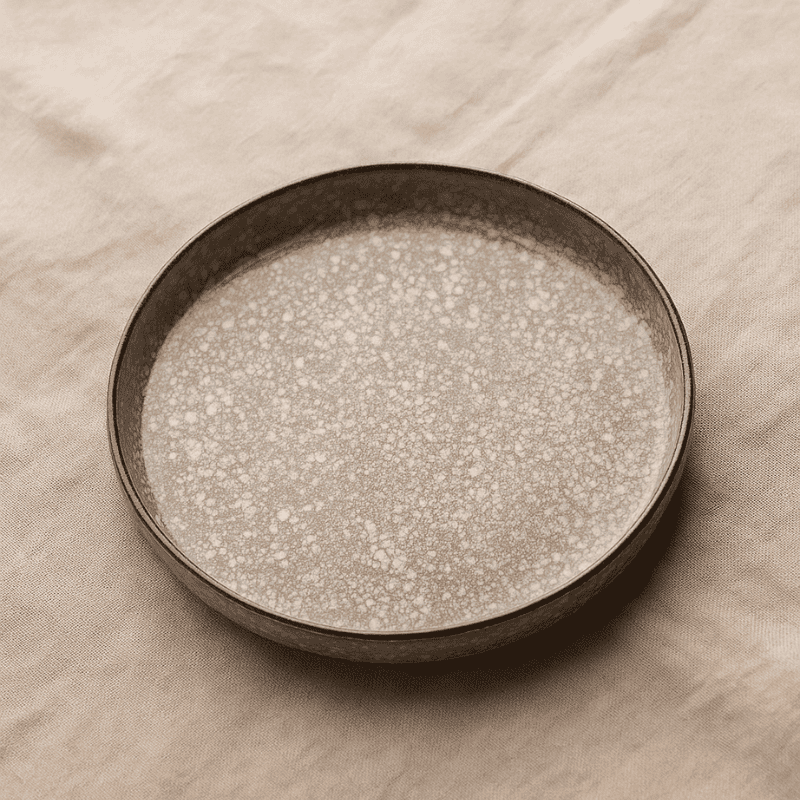 Crystal Artic Platter Plate Set of 2