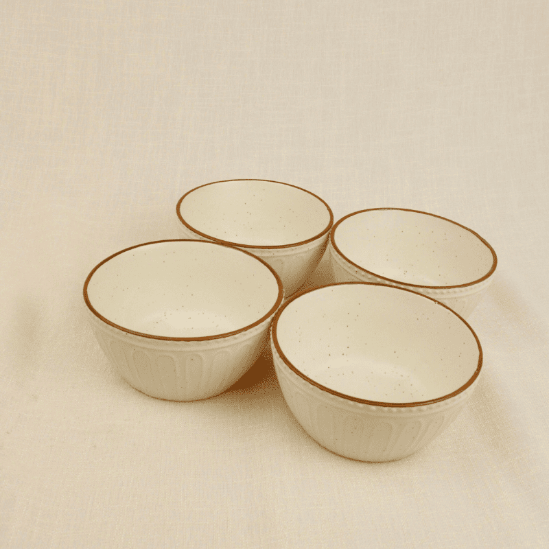 Champagne Soleil Bowl Set of 4