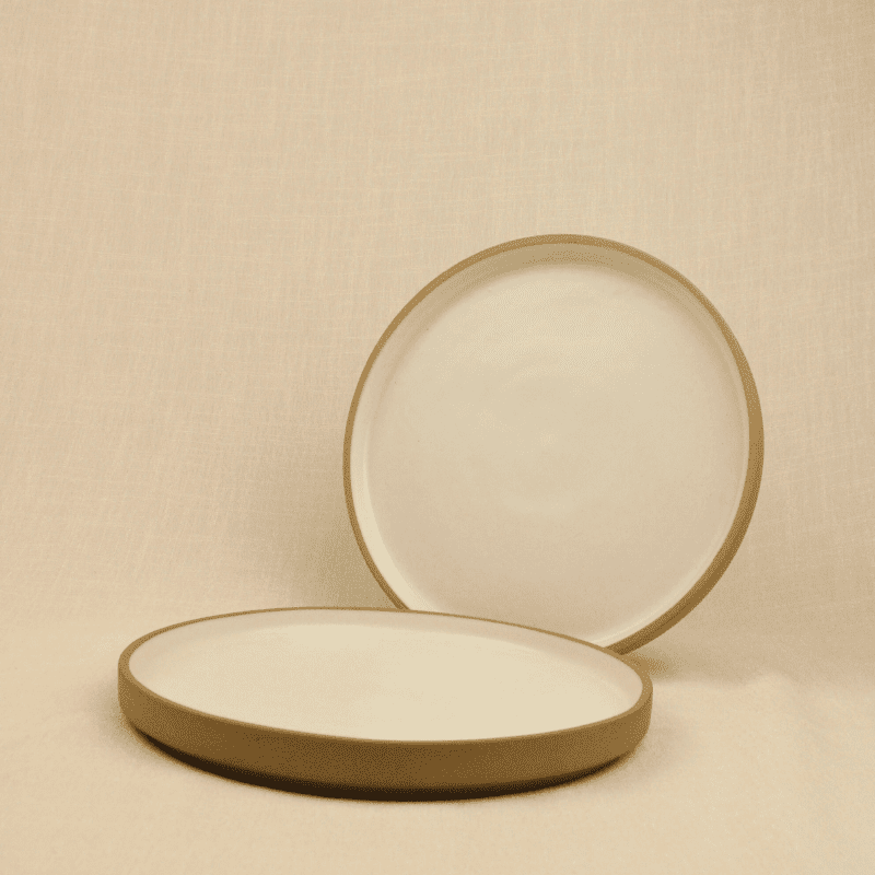 Vanilla Drift Dinner Plate Set of 2