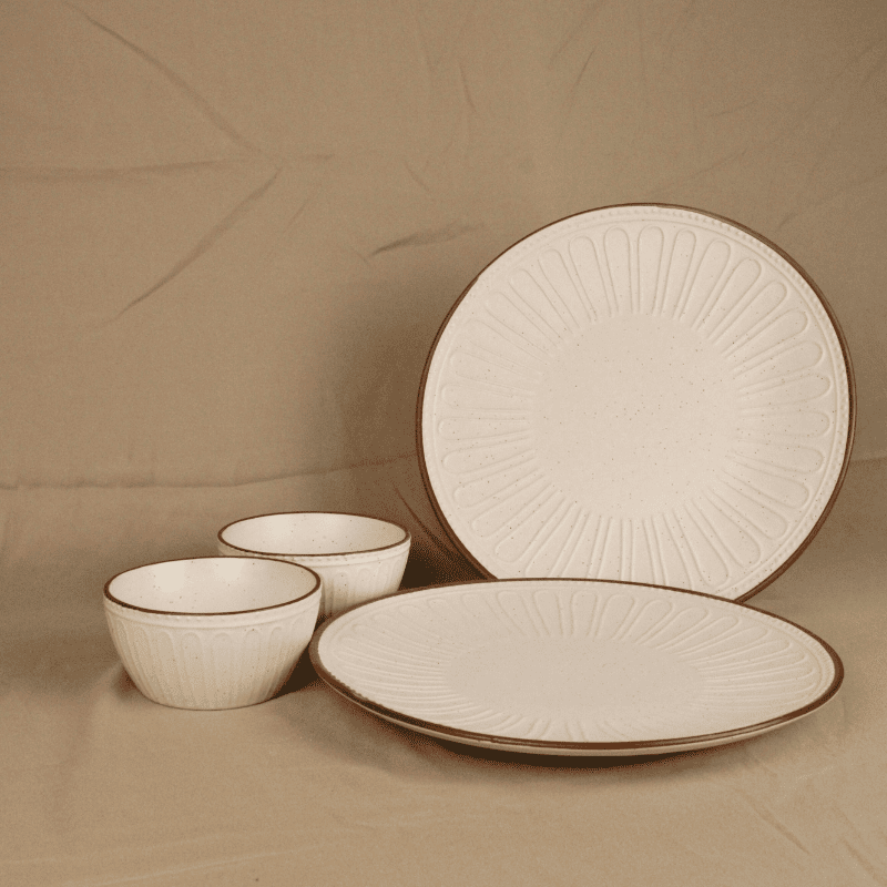 Champagne Soleil Dinner Set of 4