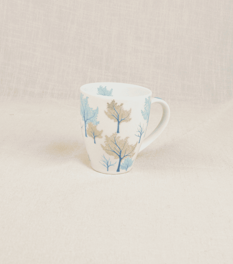 Botanic Fine China Coffee Cup, Set of 4 - Image 6
