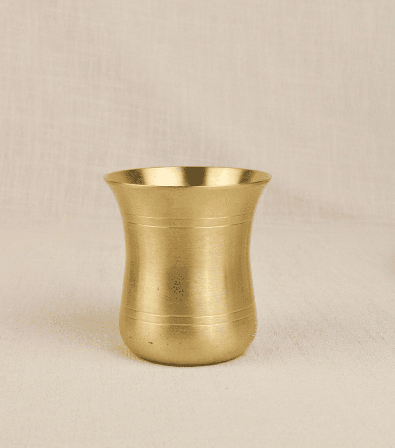 Peetal Ruhani Dinner Thali, Set of 9 - Image 5