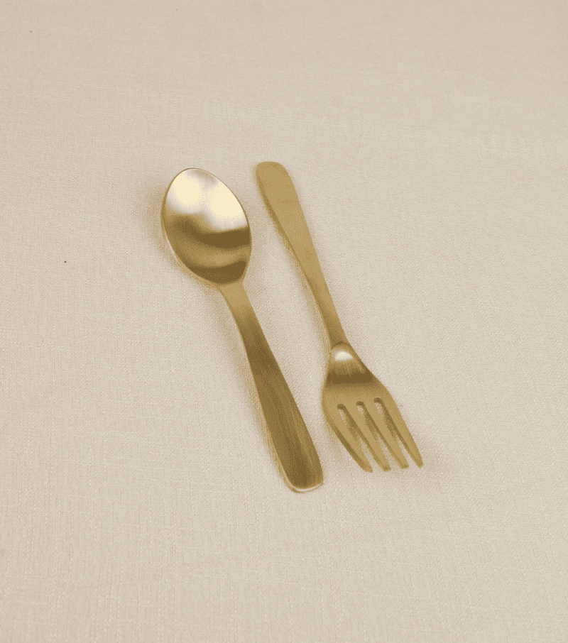 Peetal Ruhani Dinner Thali, Set of 9 - Image 6