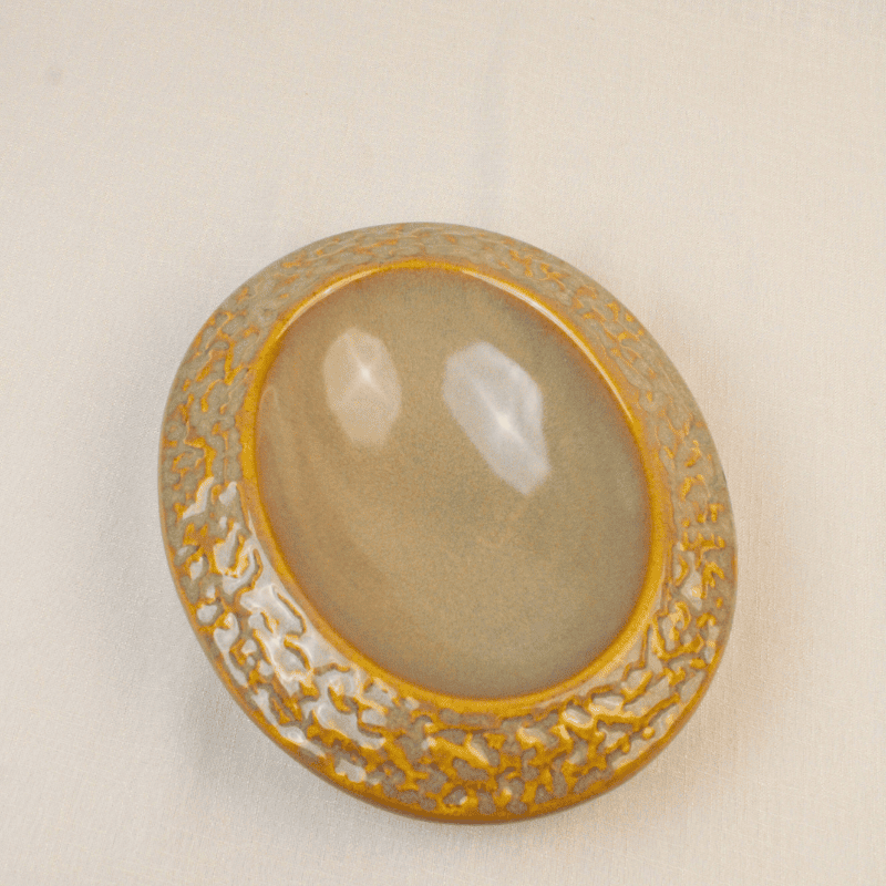 Pearl Luxe Platter Bowl Textured (Copper Ember)