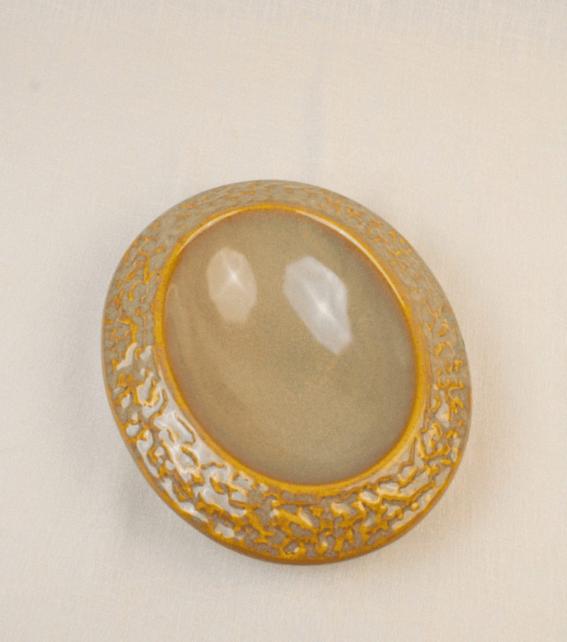 Pearl Luxe Platter Bowl Textured (Copper Ember)