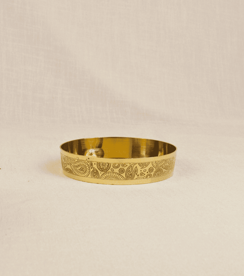 Peetal Ruhani Nazaqat Short Bowl, Set of 4 - Image 5