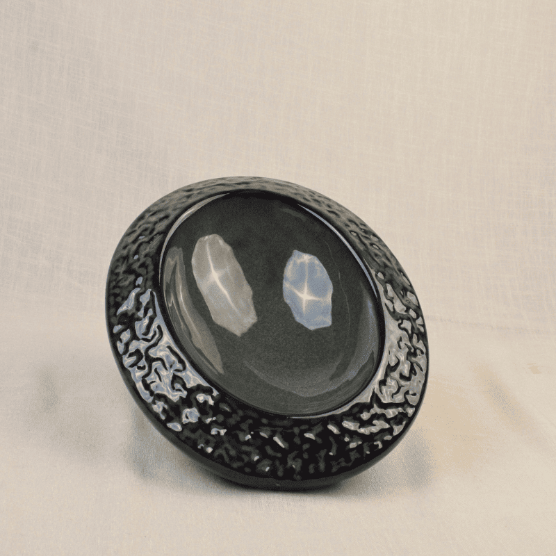 Pearl Luxe Platter Bowl Textured (Midnight Blue)