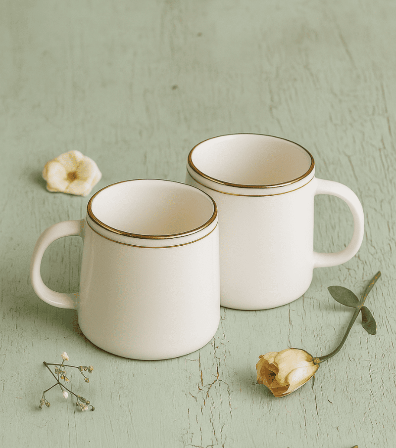 Golden Royale Nova Cup 24 Carat Heavy Gold, Set of 2