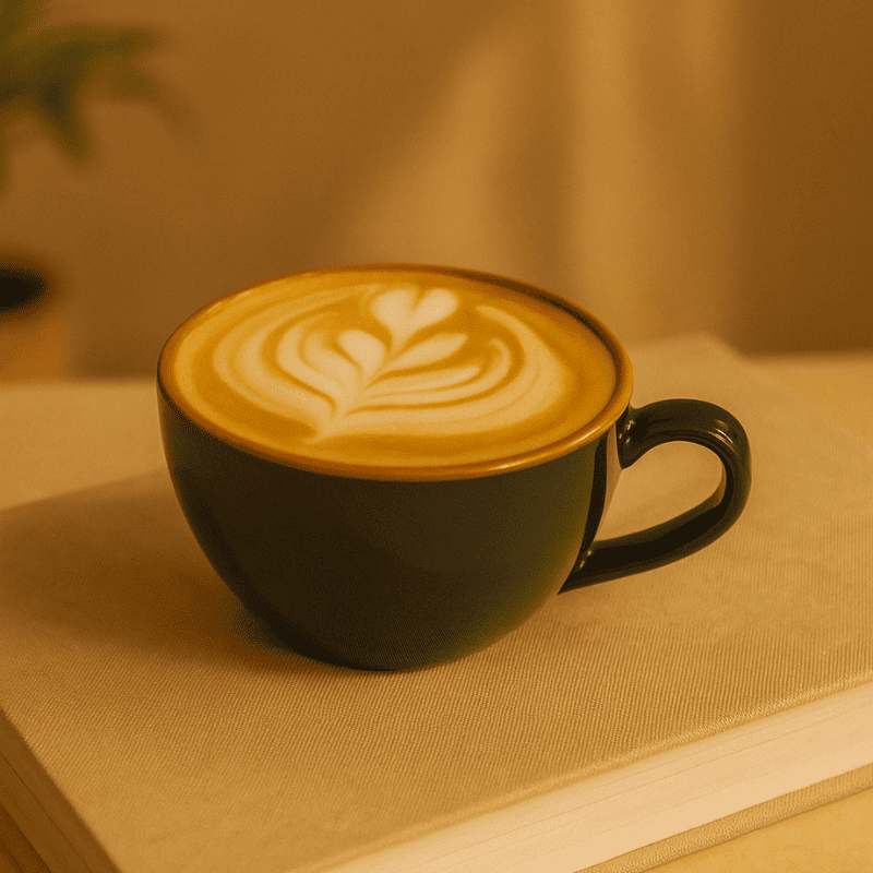 Earthen Symphony Racing Green Coffee Cup, Set of 2