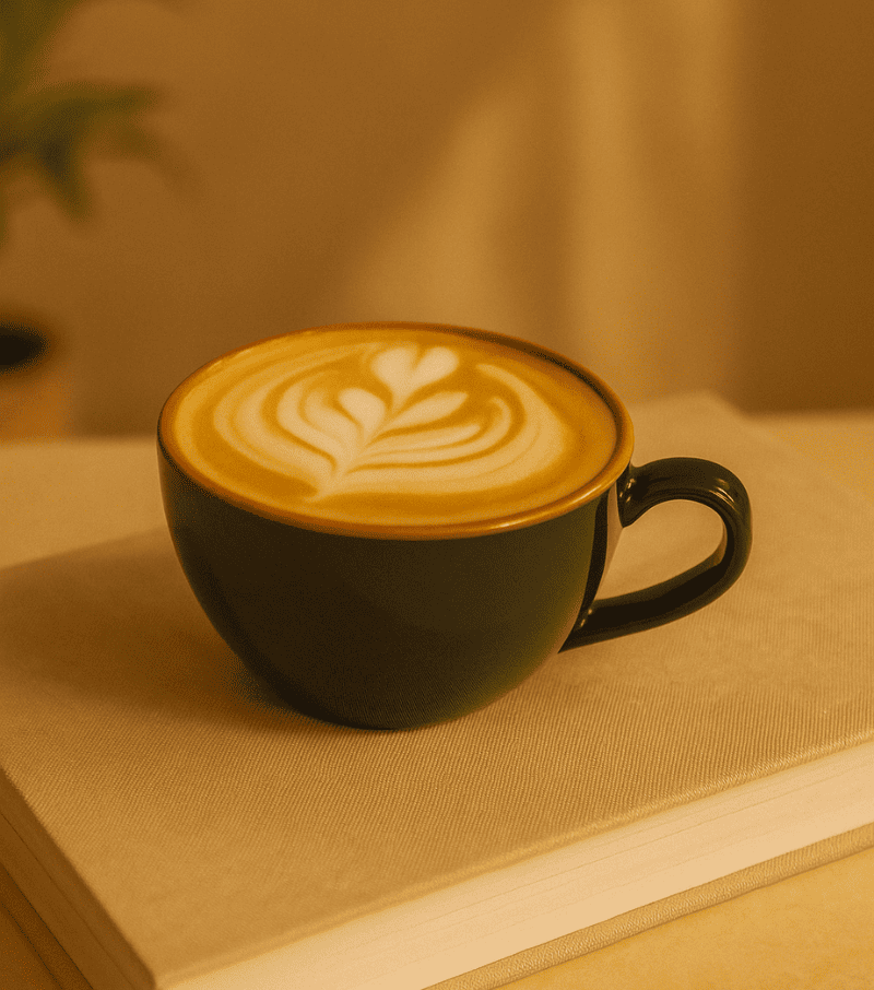 Earthen Symphony Racing Green Coffee Cup, Set of 2