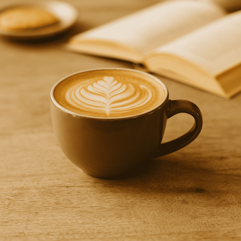 Earthen Symphony Cloud Grey Coffee Cup, Set of 2