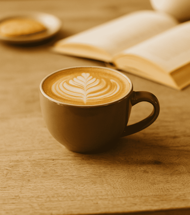 Earthen Symphony Cloud Grey Coffee Cup, Set of 2