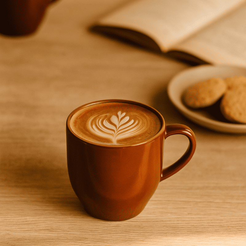 Natures Echo Rust Autum Coffee Cup, Set of 2