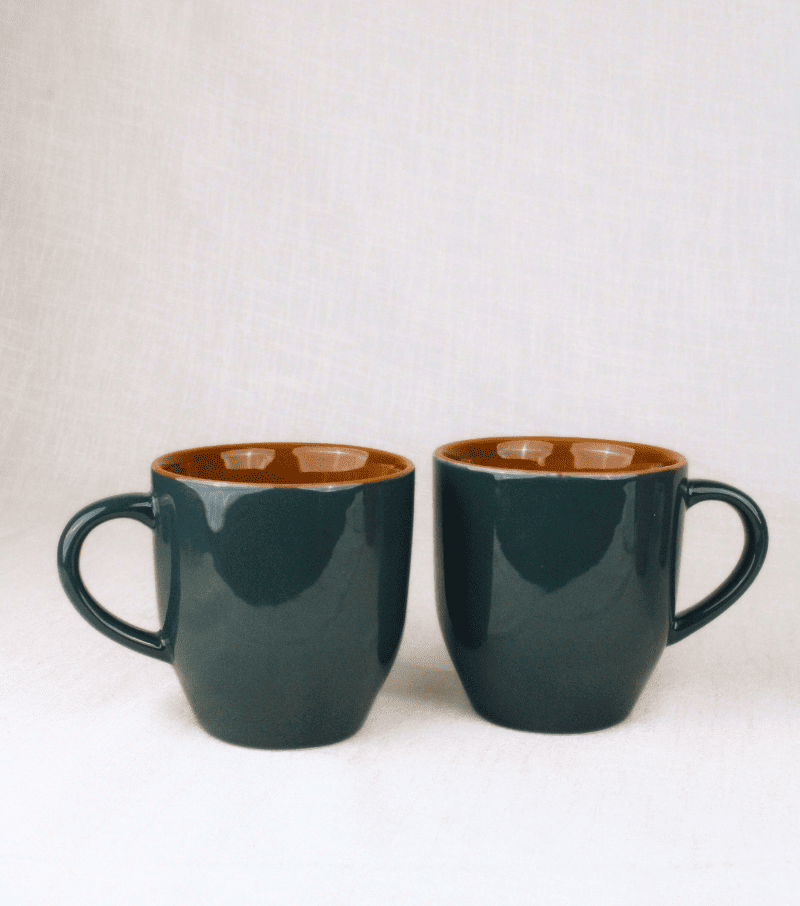 Natures Echo Racing Green Coffee Cup, Set of 2 - Image 3