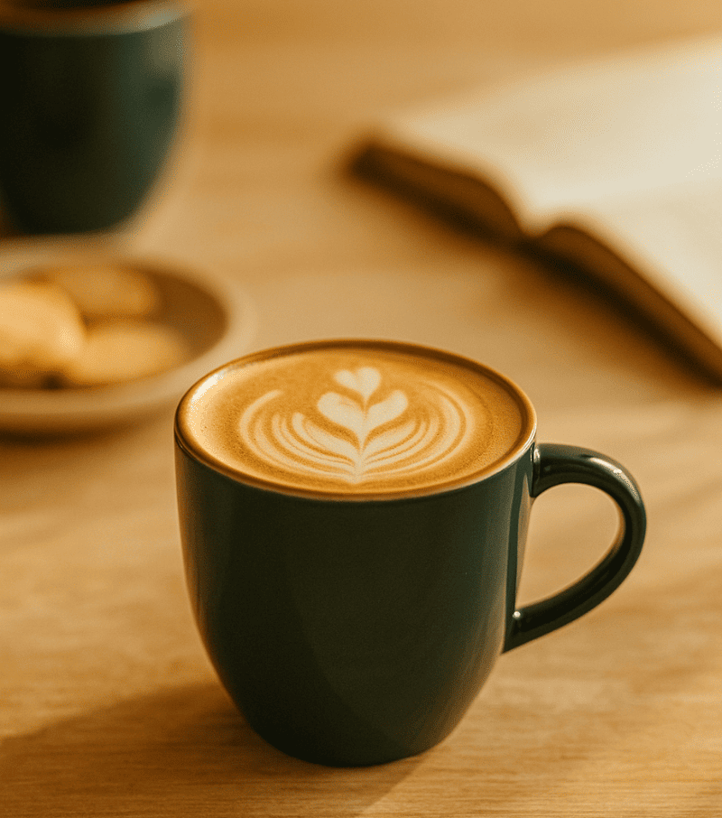 Natures Echo Racing Green Coffee Cup, Set of 2