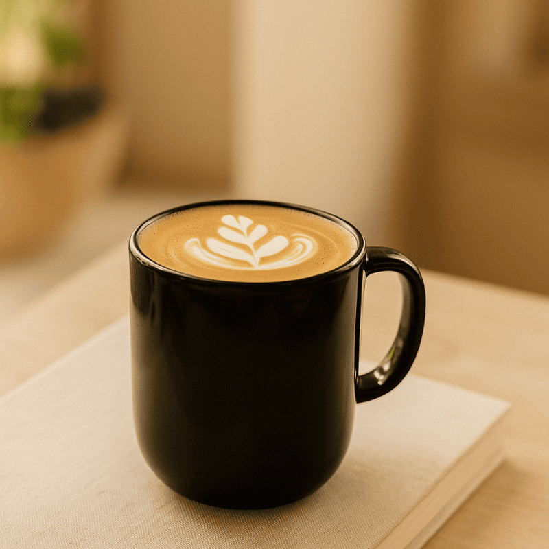 Natures Echo Burnt Maroon Coffee Cup, Set of 2