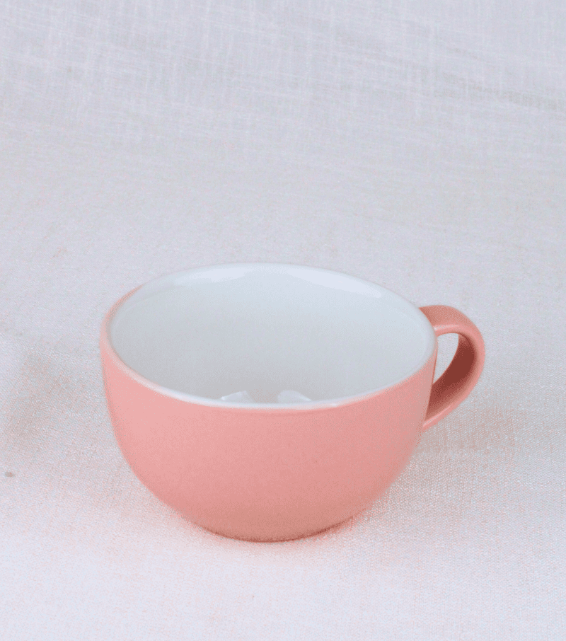 Earthen Symphony Baby Pink Coffee Cup, Set of 2 - Image 3